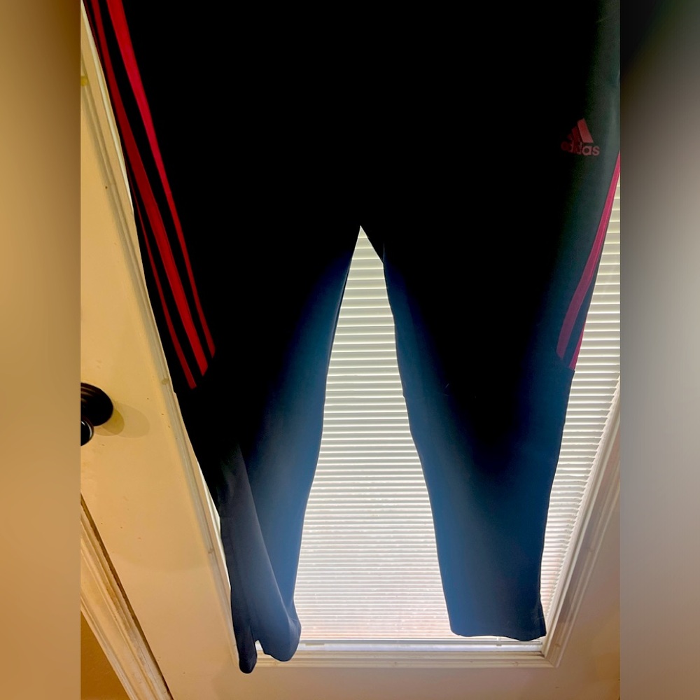 Adidas peg leg soccer sweats